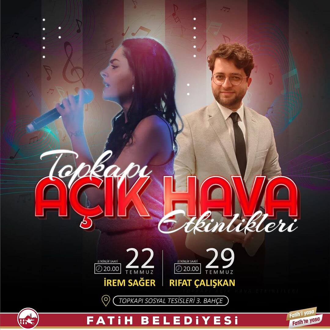 Fatih Belediyesi - İrem Sağer ve Rıfat Çalışkan Konseri